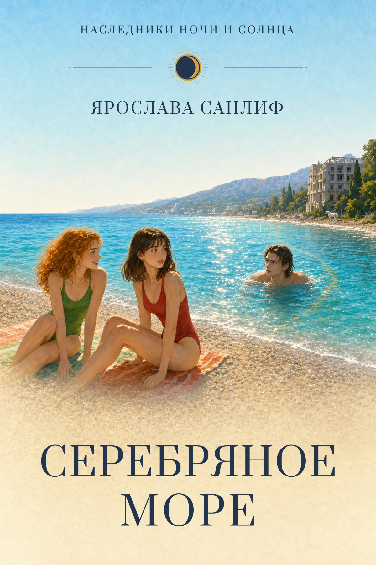 Обложка второго тома «Серебряное море»